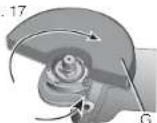 DEWALT DWE46101 - MOUNTING CLOSED (TYPE 1) GUARD (FIG. 16, 17, 18) - 2