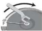 DEWALT DWE46101 - MOUNTING NON-HUBBED WHEELS (FIG. 8) - 2
