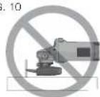 DEWALT DWE46101 - ESMERILADO DE BORDES CONDISCOS PARA ESMERILAR (FIG. 10) - 2