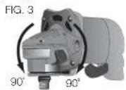 DEWALT DWE46101 - Rotating the Gear Case (Fig. 3) - 1