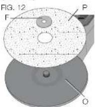 DEWALT DWE46101 - MOUNTING SANDING BACKING PADS (FIG. 12) - 1