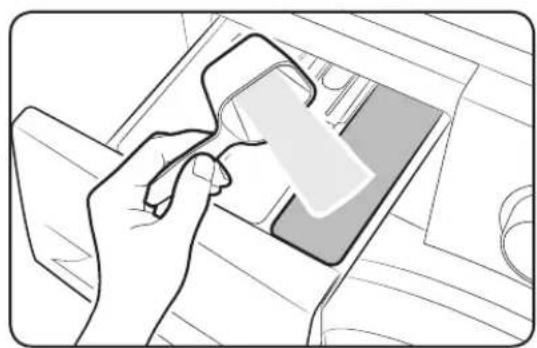 SAMSUNG WW8FK6604QW - Pour mettre des agents de lavage dans le tiroir à lessive - 4