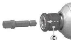 BLACK & DECKER BAT20-716 - QUICK-RELEASE CHUCK - 1