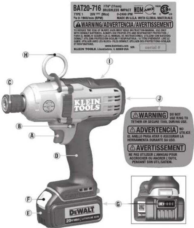 BLACK & DECKER BAT20-716 - DETALLES DE LAS CARACTERÍSTICAS - 1