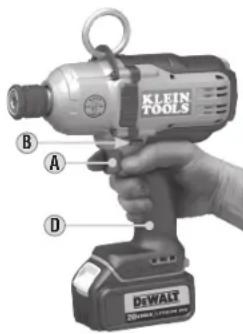 BLACK & DECKER BAT20-716 - FORWARD/REVERSE BUTTON - 1