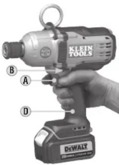 BLACK & DECKER BAT20-716 - BOTÓN DE ACCIONAMIENTO HACIA ADELANTE/ATRÁS - 1