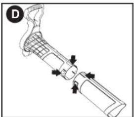 BLACK & DECKER CMEBL700 - MODULE TUBE D'ASPIRATION (FIGURE D, E, F) - 2