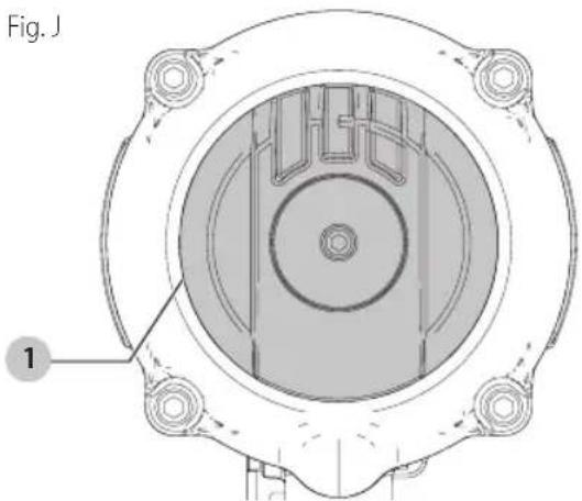 BLACK & DECKER CMP21PL - Déflecteur d'échappement directionnel (Fig. J) - 1