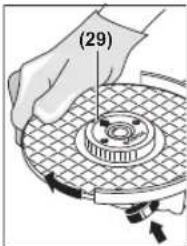 BOSCH GWS 900 Professional - Quick-clamping nut SDS-clic - 1