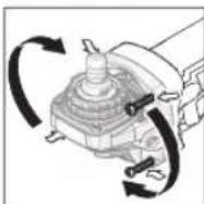 BOSCH GWS 900 Professional - max. [mm] [mm] [°] - 3