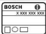 BOSCH GSR 36.0 VE-2-LI Professional - Símbolo Significado - 2