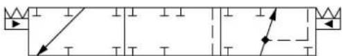 DANFOSS PVG-EX 32/128/256 - Single Acting Cylinder Linear Flow Control Spools—Neutral B-port Position - 1