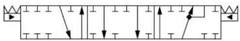 DANFOSS PVG-EX 32/128/256 - PVBZ Single Acting Cylinder Linear Flow Control Spools—Closed Neutral B-port Position - 1