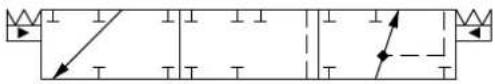 DANFOSS PVG-EX 32/128/256 - Single Acting Cylinder Flow Control Spools—Neutral B-port Position - 1