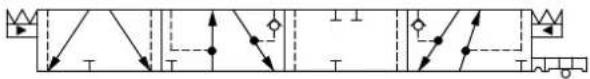 DANFOSS PVG-EX 32/128/256 - Flow Control Spools—Closed Neutral Position with A-float for PVMF - 1
