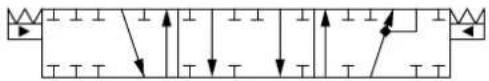 DANFOSS PVG-EX 32/128/256 - PVBZ Single Acting Cylinder Flow Control Spools—Closed Neutral B-port Position - 1