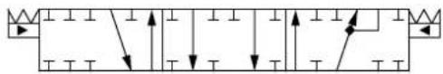 DANFOSS PVG-EX 32/128/256 - PVBZ-HS Single Acting Cylinder Flow Control Spools—Closed Neutral Position - 1