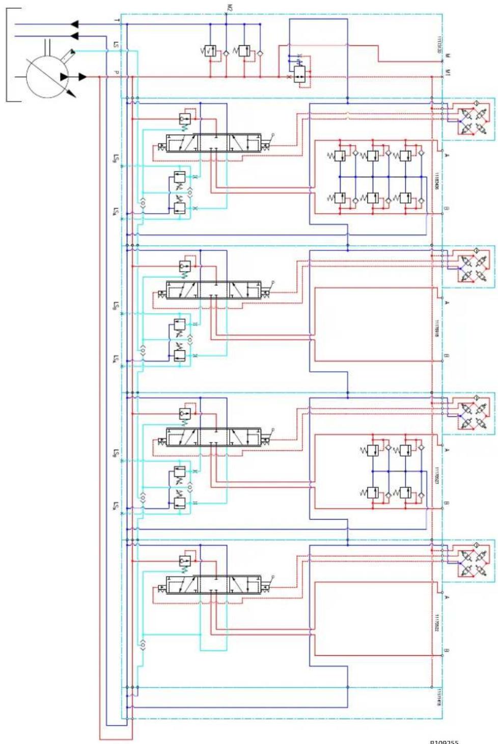 DANFOSS PVG-EX 32/128/256 - PVG-EX Valve Schematics - 2