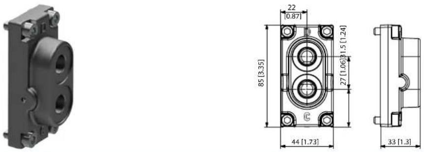 DANFOSS PVG-EX 32/128/256 - PVH Hydraulic Actuation - 1
