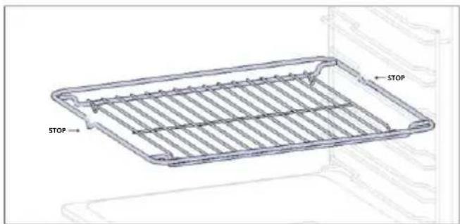 HAIER H6 ID23B3HTB - Metalen rooster - 1