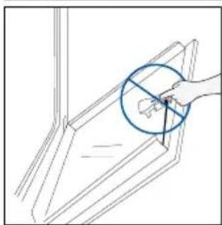 HAIER H6 ID25G3HTB1 - OUTSIDE THE OVEN: removal and cleaning the glass door - 7