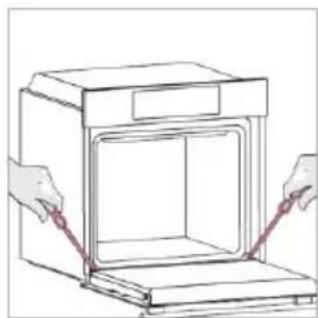 HOOVER HO6 H5B3YTX - EXTERIOR DEL HORNO: retirees limpieza de la puerta de cristal - 1