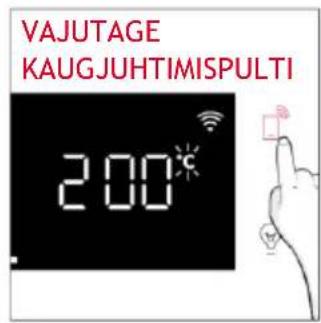 HOOVER HO6 H5B3YTX - Kaugjuhtimispuldi aktiveerimine. - 5