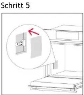 HOOVER HO6 H5B3YTX - Auswechseln der seitlichen Gluhbirne: - 5