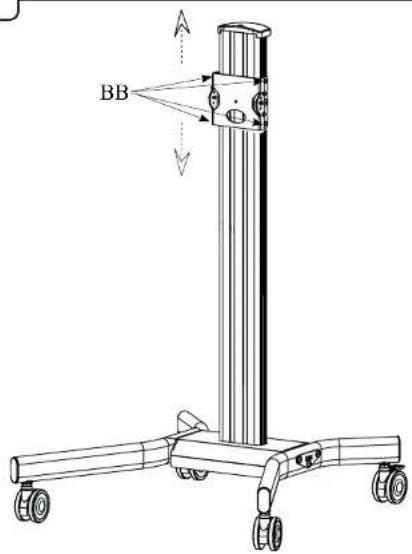 Crimson M631 - ATTACH BASE ASSEMBLY TO EXTRUSION - 2