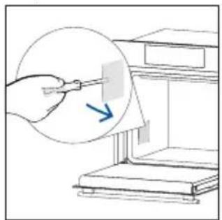 HAIER H6 ID66C3HTB1 - Changing the lateral bulb: - 2