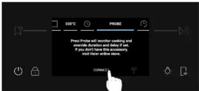 HAIER H6 ID66C3HTB1 - How to use the probe: - 5