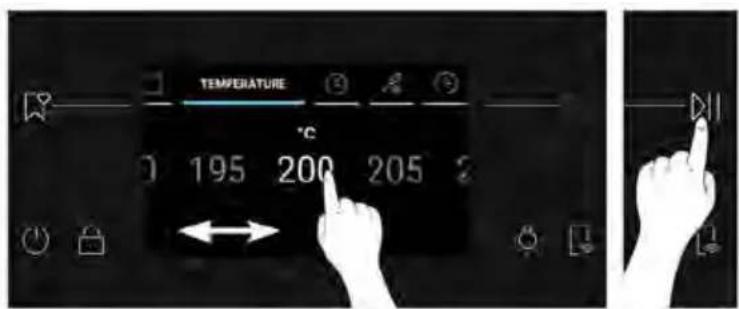 HAIER H6 ID66C3HTB1 - A SÜTŐ BE-/KIKAPCSOLÁSA - 2