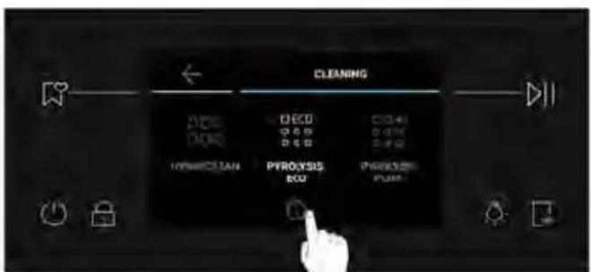 HAIER H6 ID66C3HTB1 - NOTRANJOST PEČICE: funkcije čiščenja - 2