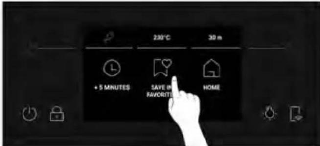 HAIER H6 ID66C3HTB1 - Guardar receitas como Favoritos: - 1