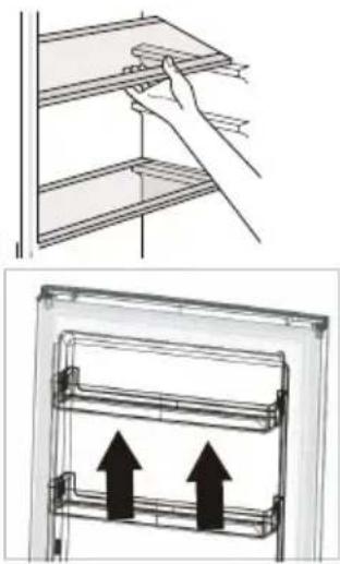CONTINENTAL EDISON CEFC325NFBD - Disassemble the bottom drawer - 1