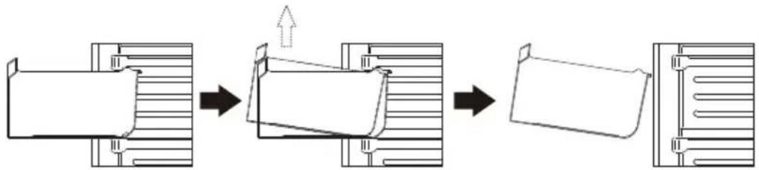 CONTINENTAL EDISON CEFC325NFBD - Disassemble the bottom drawer - 2