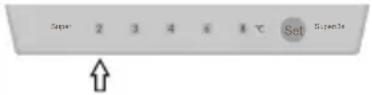 CONTINENTAL EDISON CEFC325NFBD - Temperature setting recommendation - 5