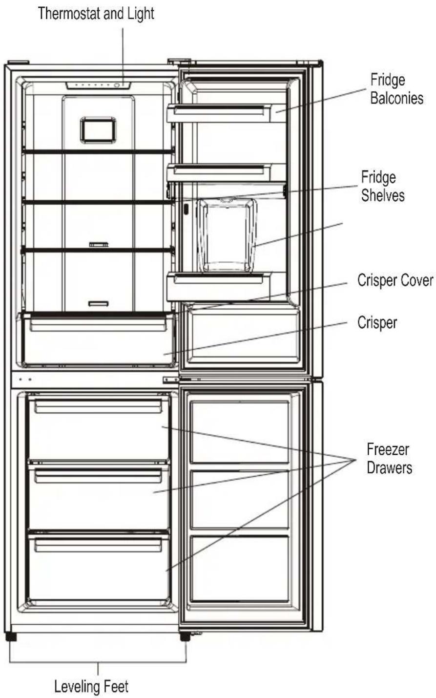 CONTINENTAL EDISON CEFC325NFBD - Disposal of the appliance - 2