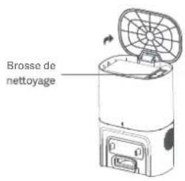Roidmi EVE ROOK - Nettoyage de la station de récupération de la poussière - 1