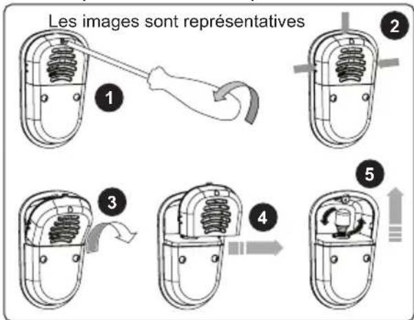 Respekta GKE144-10 - Remplacement de l'ampoule - 1