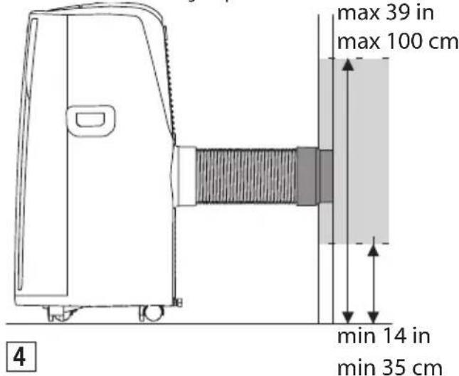 DELONGHI Pinguino Smart PACEL140LRFK-3ALBK - CONDITIONING WITH INSTALLATION - 5