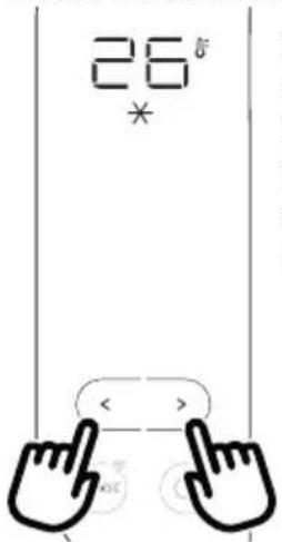 DELONGHI Pinguino Smart PACEL140LRFK-3ALBK - SELECT THE TEMPERATURE SCALE - 1