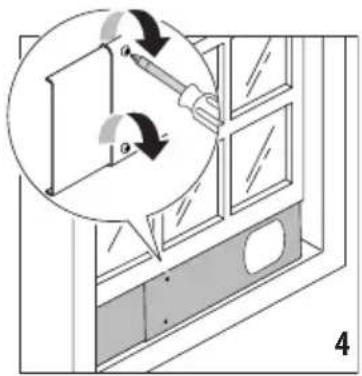 DELONGHI Pinguino Compact PACEM370-6ALWH - DOUBLE-HUNG WINDOW - 3
