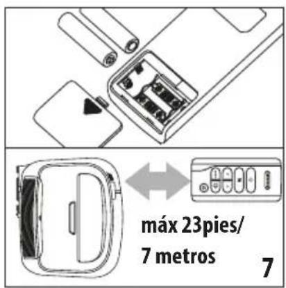 DELONGHI Pinguino PACEX390LN-6ALBK - INSERTAR O SUSTITUIR LAS BATERIAS - 1