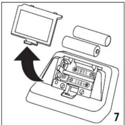 DELONGHI Pinguino Arctic Whisper PACEX360LVYN-6AWH - INSERTING OR REPLACING THE BATTERIES - 1