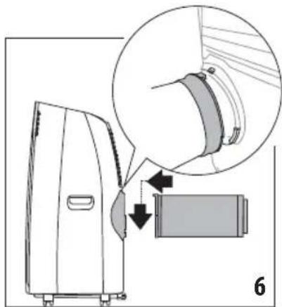 DELONGHI Pinguino Arctic Whisper PACEX360LVYN-6AWH - DOUBLE-HUNG WINDOW - 6