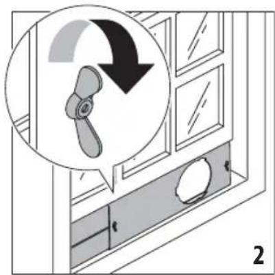 DELONGHI Pinguino Arctic Whisper PACEX360LVYN-6AWH - DOUBLE-HUNG WINDOW - 2