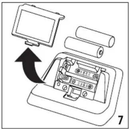 DELONGHI Pinguino Arctic Whisper PACEX390LVYN-6AWH - INSERTING OR REPLACING THE BATTERIES - 1