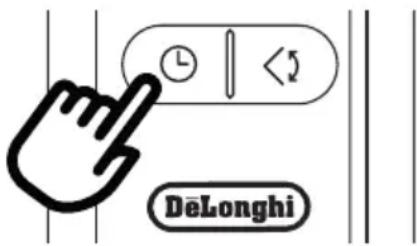 DELONGHI Pinguino PACEX390UVCARE-6ALWH - SETTING THE TIMER - 1