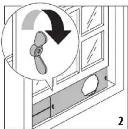 DELONGHI Pinguino PACEX390UVCARE-6ALWH - DOUBLE-HUNG WINDOW - 2